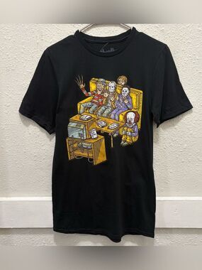 Threadless Horror Marathon T-Shirt Size Small